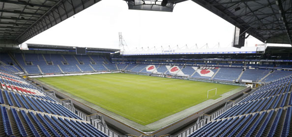 Foto: HAHA! Fries volkslied bruut verstoord in Abe Lenstra Stadion