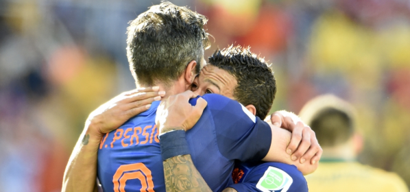 Foto: Van Persie vertelt over ruzie met Memphis