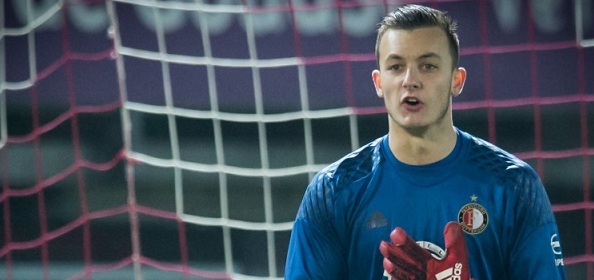 Foto: FOTO: Feyenoord-goalie laat kampioenschap tatoeëren