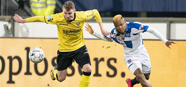 Foto: Duel tussen Heerenveen en VVV-Venlo levert geen winnaar op