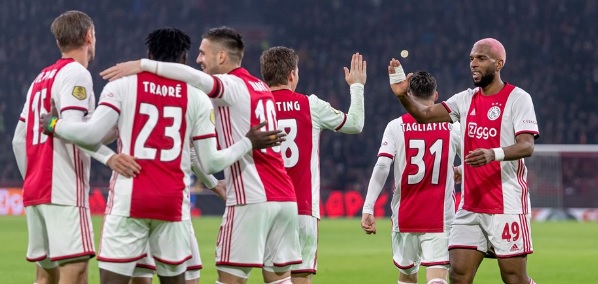 Foto: Ajax-fans dolgelukkig: “Vaak kritisch geweest, maar chapeau”