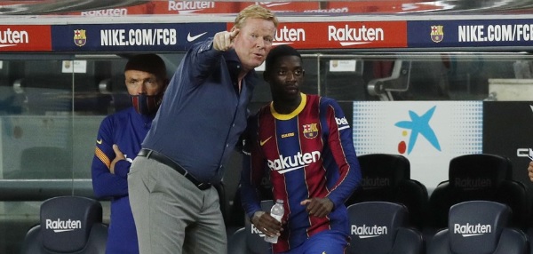 Foto: ‘Koeman zwaait Dembélé uit: knaltransfer van 60 miljoen’