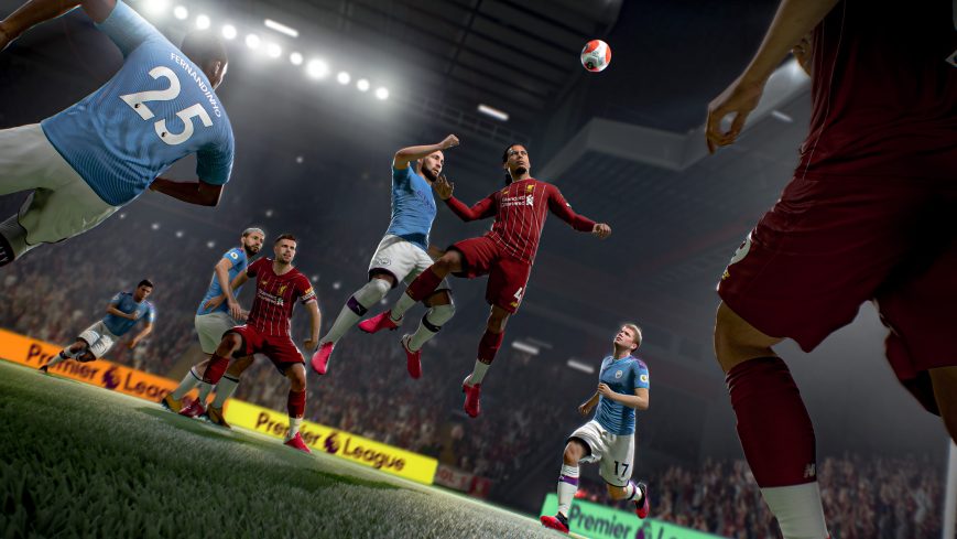 Foto: ? FIFA 21 onthult vette beelden: game faces bij PSV