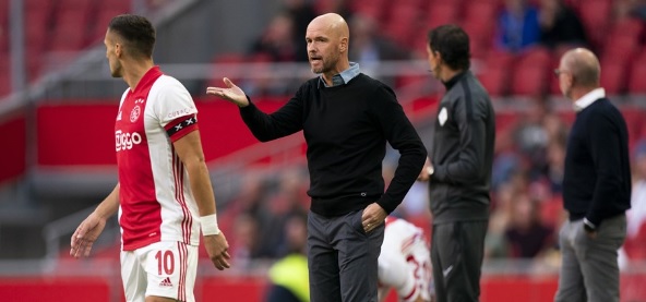 Foto: Ten Hag: “Hij is zeker geschikt om Van den Brom op te volgen”