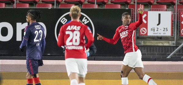 Foto: Makkie voor AZ, drie eigen goals in AFAS Stadion