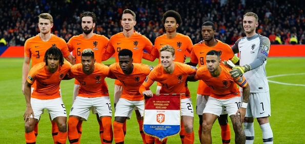 Foto: Nederlands elftal komt met statement tegen Qatar: ‘Football Supports Change’