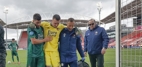 Foto: Feyenoord in onzekerheid over Bijlow: “Is blijkbaar wel pijnlijk”