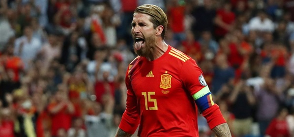 Foto: Sergio Ramos grote afwezige in Spaanse EK-selectie