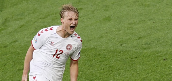 Foto: Kasper Dolberg goud waard voor Denemarken