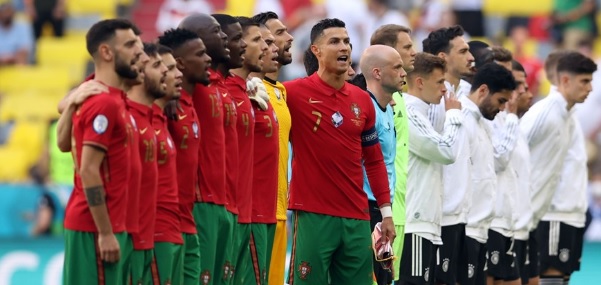 Foto: Ronaldo opent de score in kraker tegen Duitsland (?)