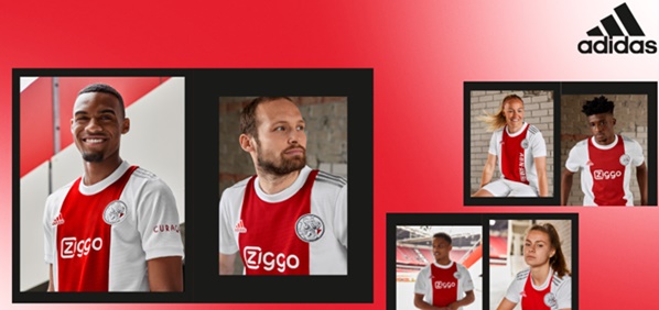 Foto: Ajax presenteert nieuw thuisshirt met klassiek logo