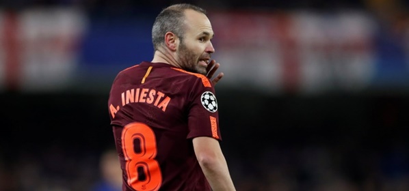 Foto: Pijn bij Iniesta om Messi: “Parijs lacht, Barça huilt”