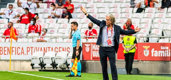 Foto: Jorge Jesus blikt vooruit op Benfica-PSV