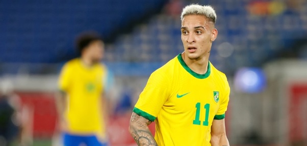 Foto: Geen basisdebuut voor Antony bij Brazilië