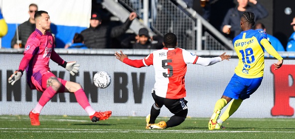 Foto: Feyenoord knokt zich naar zege in Leeuwarden