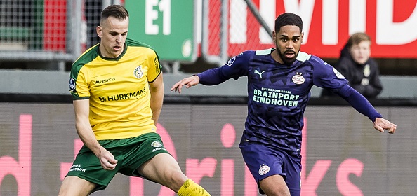 Foto: Invallers bezorgen PSV overwinning in Sittard