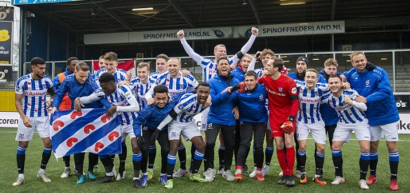 Foto: Buma spreekt zich na Friese derby uit over H’veen-feestje