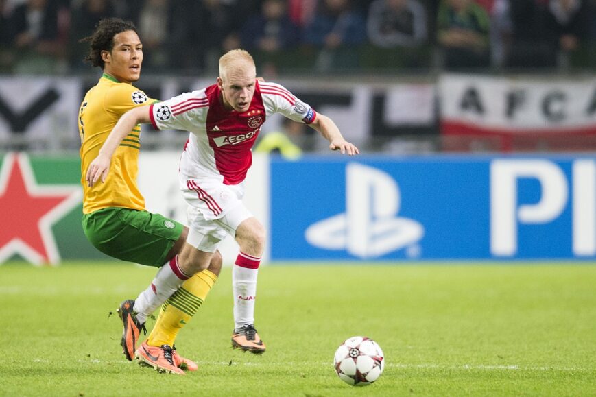 Virgil van Dijk en Davy Klaassen (2013)