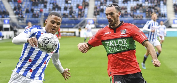 Foto: NEC duwt Heerenveen dieper in de zorgen