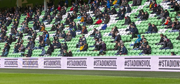 Foto: Kabinet bevestigt: stadions weer helemaal vol