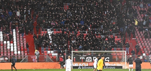 Foto: Schandalige incidenten bij Utrecht-Vitesse: ‘Idioten!’