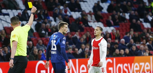 Foto: ‘Schandalig optreden bij Ajax-Heracles’