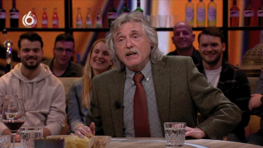 Foto: ‘Johan Derksen is een hoopje ellende’