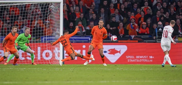 Foto: Droomrentree Eriksen bij Oranje-Denemarken-zesklapper