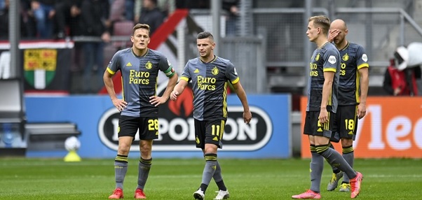 Foto: ‘Grote schande tijdens Partizan – Feyenoord’