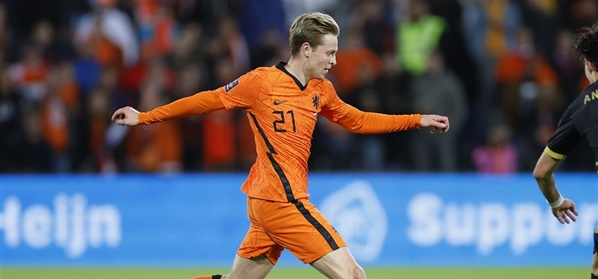 Foto: Frenkie uitgesproken over nieuwe formatie Oranje