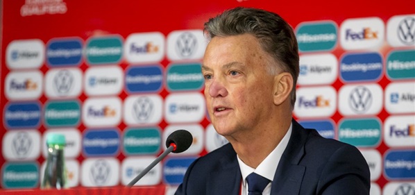 Foto: Van Gaal verrast met opstelling Oranje