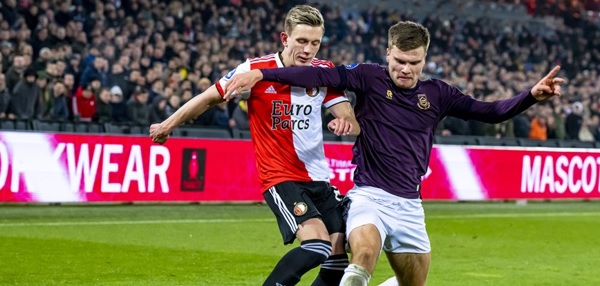 Foto: Groninger ijzersterk tegen Feyenoord: ‘Speler voor de toekomst’