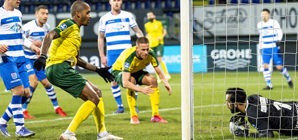 Foto: PEC Zwolle wint degradatiekraker in Sittard