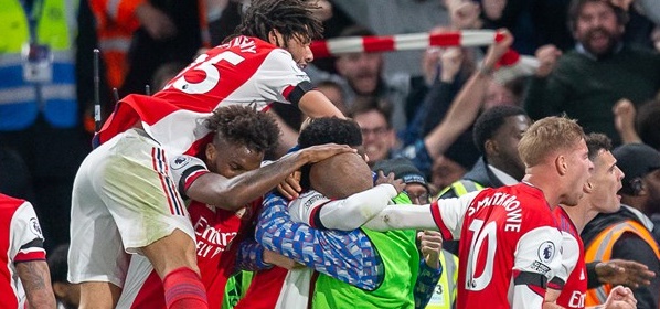 Foto: Arsenal boekt doelpuntrijke zege in Londense derby tegen Chelsea