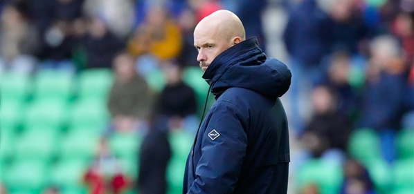 Foto: Ten Hag zwijgt over United: “Ik dien Ajax”