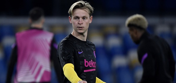 Foto: Xavi verklaart reserverol Frenkie de Jong