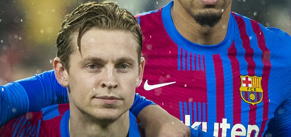 Foto: ‘Xavi speelt geniepig spelletje met Frenkie de Jong’