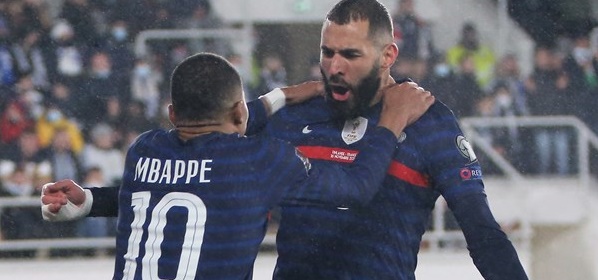 Foto: Benzema reageert op grote rel met Mbappé