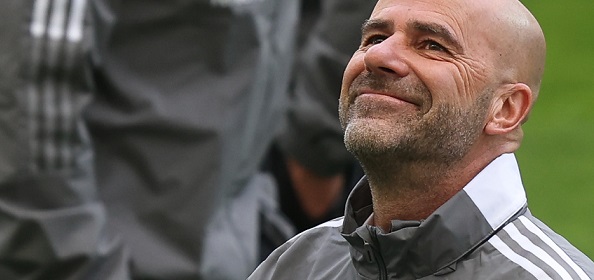 Foto: Peter Bosz geeft Feyenoord het goede voorbeeld