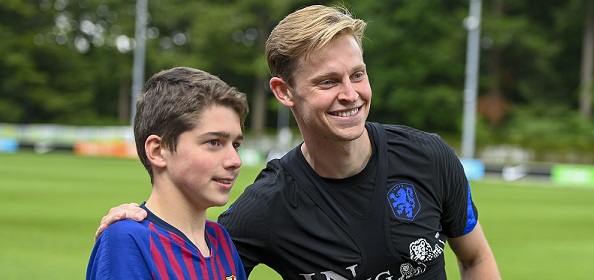 Foto: ‘Xavi dropt Frenkie de Jong-bom’