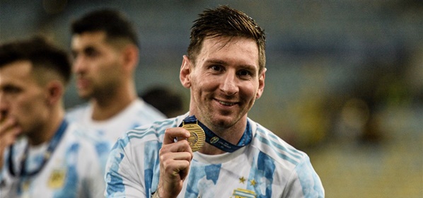 Foto: Messi tovert op Wembley, ook Martínez en Di María schitteren (?)