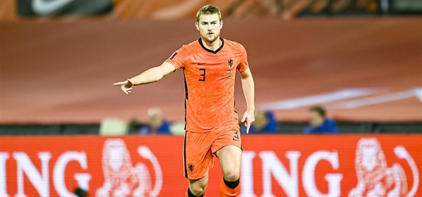 Foto: ‘Groot Oranje-probleem voor De Ligt’