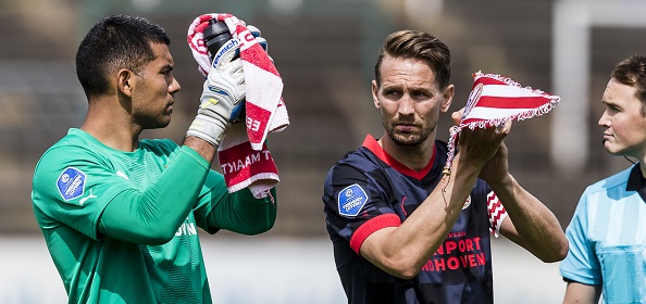 Foto: ‘Zaakwaarnemer bedreigt PSV-stunt’