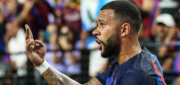 Foto: ‘Memphis Depay zevende (!) spits bij FC Barcelona’