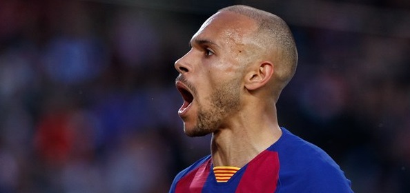 Foto: Braithwaite heeft transfer beet en verlaat Barça