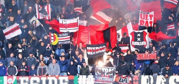 Foto: Onrust in Napels: Ajax-fans aangevallen