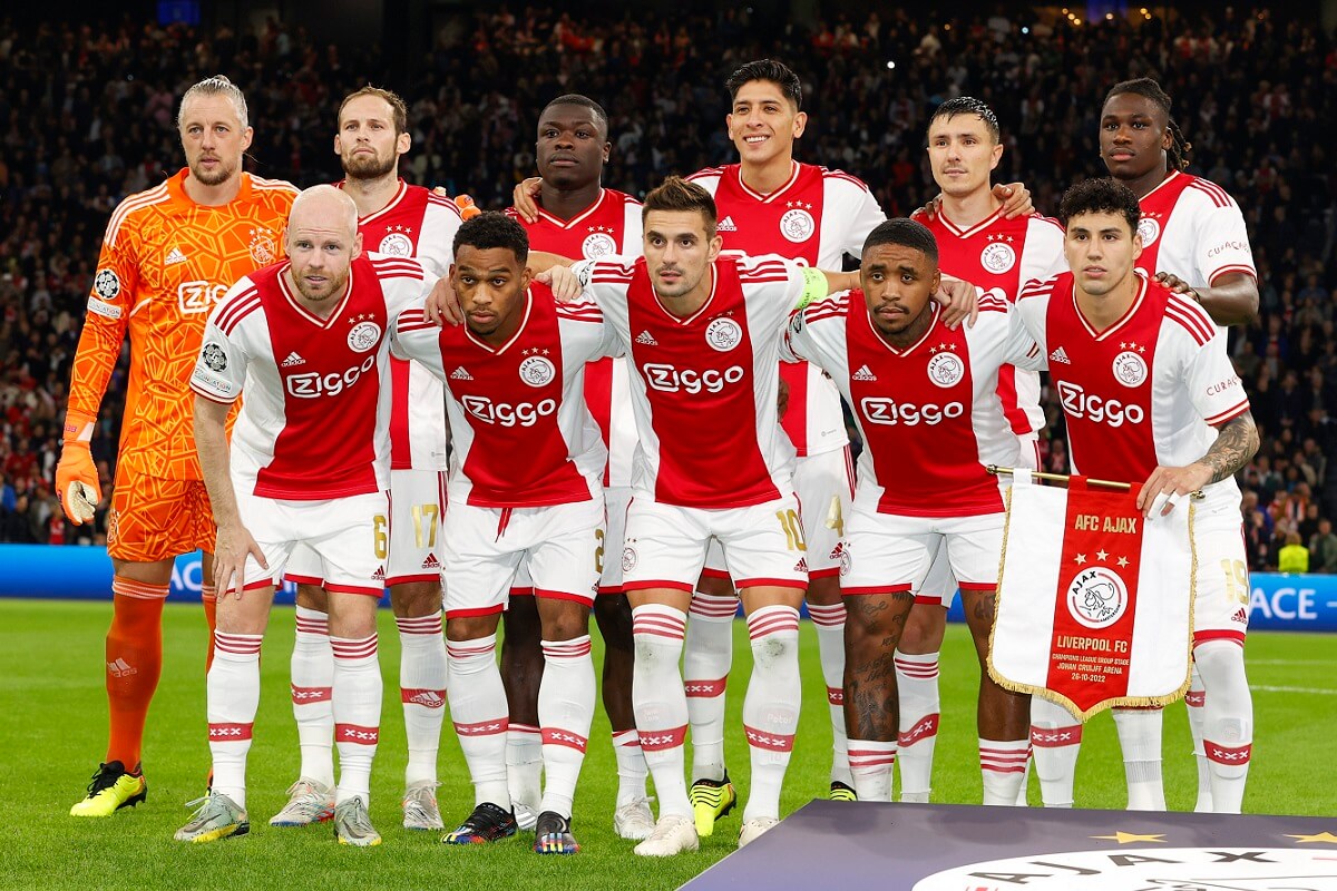 Ajax Teamfoto 28 10 2022 