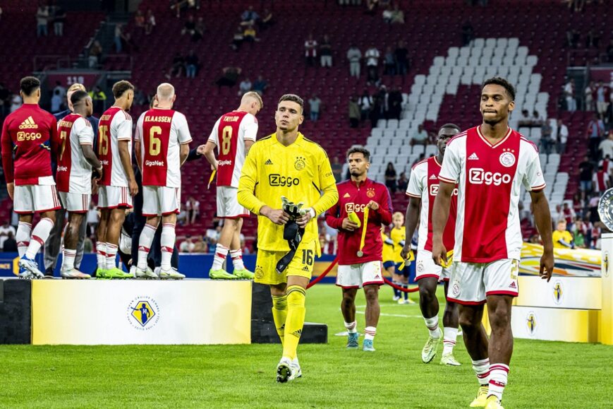 Jay Gorter en Jurriën Timber (Ajax, 2022)