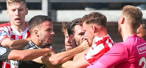 Foto: Subtopper Sparta rekent ook af met zwak NEC