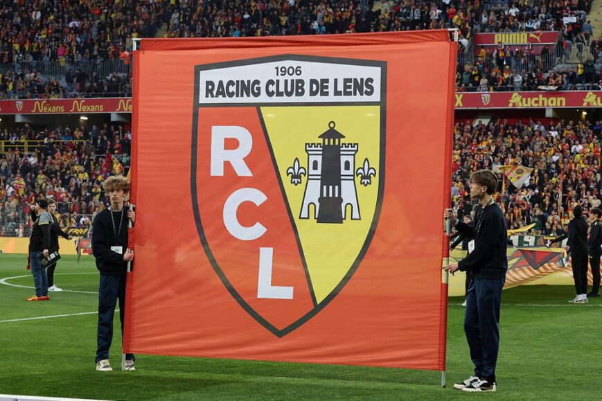 Het logo van RC Lens